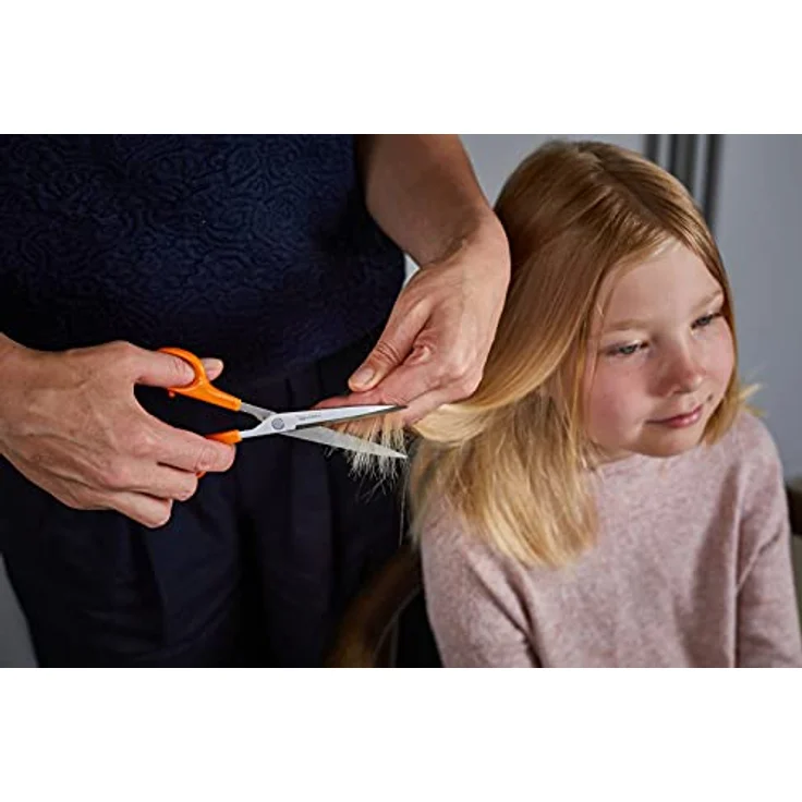 Fiskars Classic Haarschere, Schere, Haarschneideschere, Küchenhelfer, Edelstahl, 17 cm, 1003025 - Preisvergleich – Bild 4