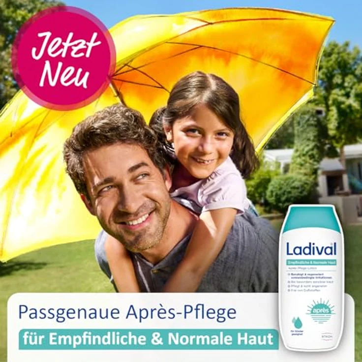 Ladival Empfindliche & Normale Haut Après Lotion, kühlende Pflege für nach der Sonne, 200 ml – Bild 3