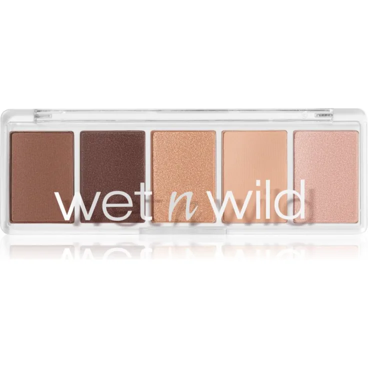 Wet n Wild Color Icon 5-Pan Lidschattenpalette, Farbton Gold Whip, 6 g, vegan, vielseitig kombinierbare Farbtöne für Tages- und Abend-Make-up