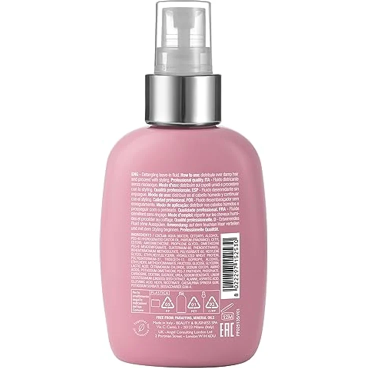 ALFAPARF MILANO Semi di Lino Moisture Nutritive Detangling Fluid 125 ml, Pflegendes Haarfluid – Bild 2