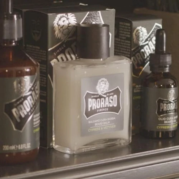 Proraso Cypress & Vetyver Bartpflege Beard Kit 3 teilig 330 ml – Bild 6