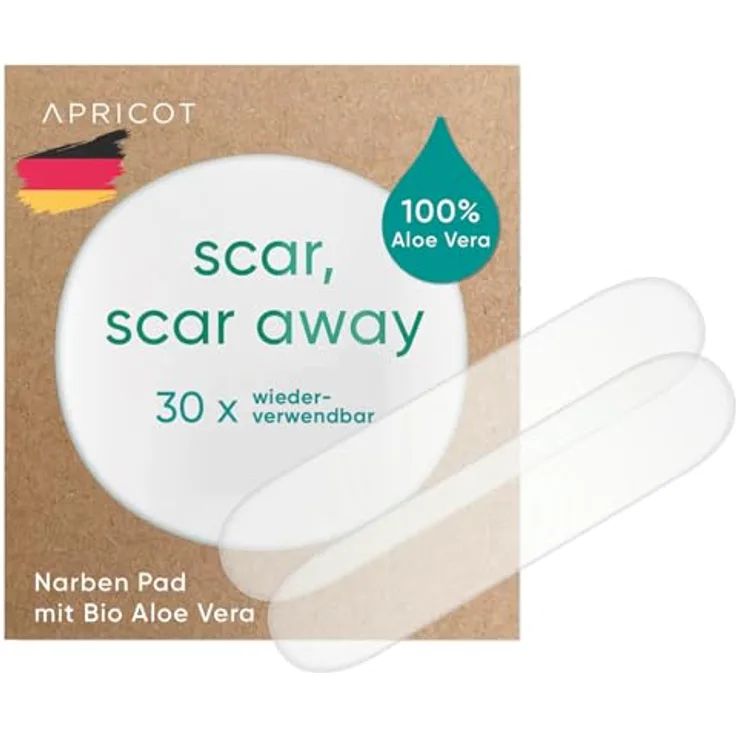 APRICOT scar, scar away Narben Pads Silikonpad 2 Stk