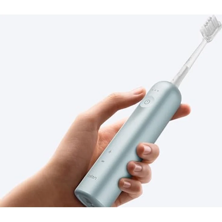Laifen Wave Zahnbürste, elektrische Zahnbürste mit Aluminiumgehäuse, blaue Farbe, leistungsstarke Schalltechnologie, wasserfest, 90 Tage Akkulaufzeit – Bild 6