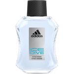 adidas Ice Dive After Shave, langanhaltender Duft mit belebender Zitrusnote und aromatischem Patschuli, 100 ml