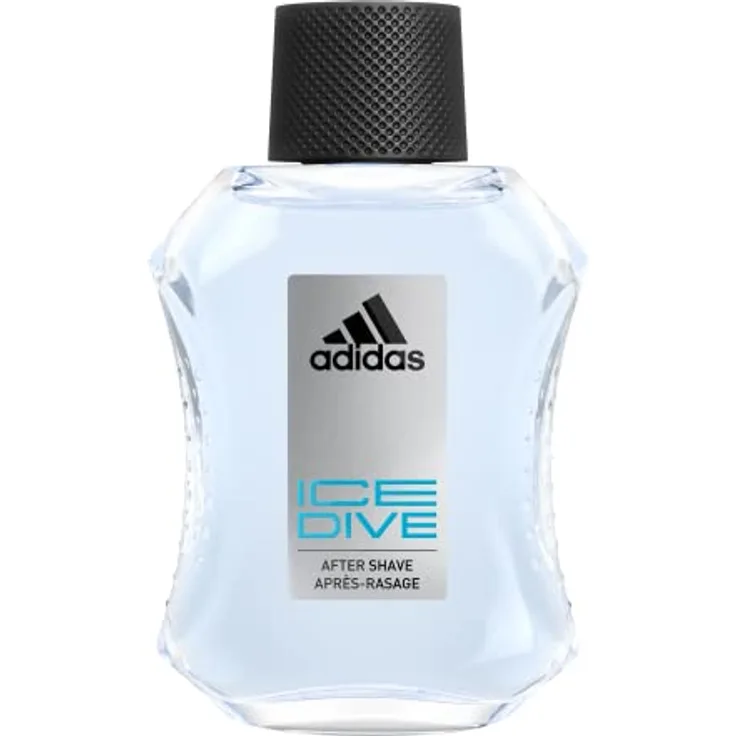 adidas Ice Dive After Shave, langanhaltender Duft mit belebender Zitrusnote und aromatischem Patschuli, 100 ml