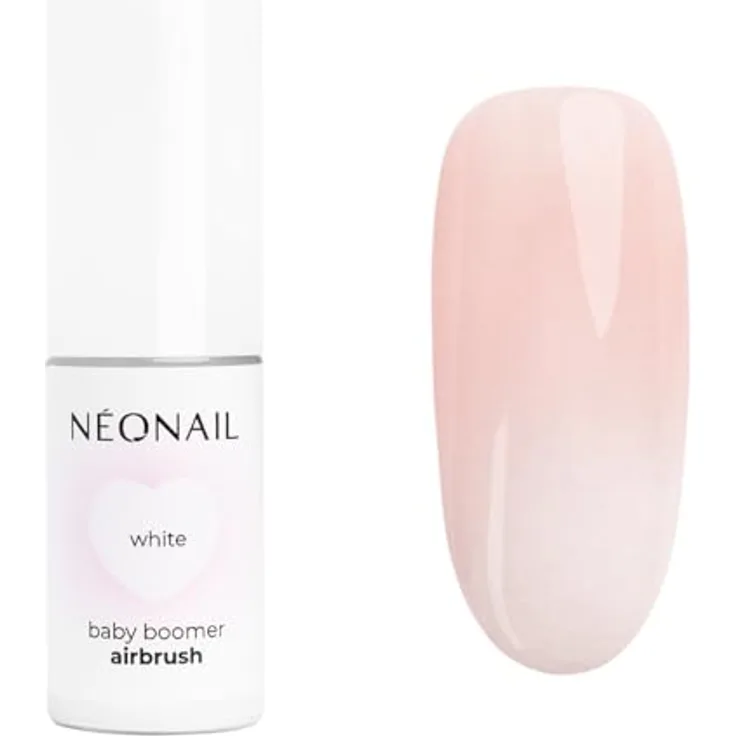 NEONAIL Baby Bloomer Airbrush Nagellack, 5 g, weiß, hochpigmentierte Formel für perfekte Nägel