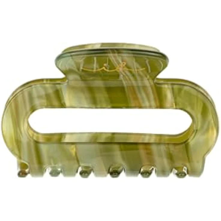 Invisibobble CLIPSTAR Evergreen Haarclip - Trendiges Haaraccessoire in sattem Grün, mittel-groß - Sicherer Halt, gesundes Haar – Bild 2