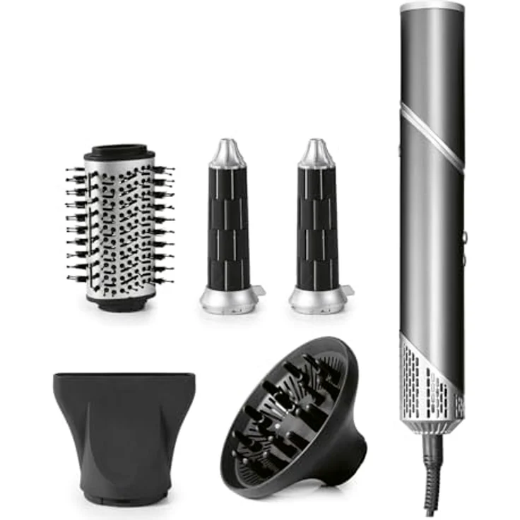 VITALmaxx Warmluftbürste, Hair Styler Flex in Farbe, WEEE-Reg.-Nr. DE 66809917 – Bild 1
