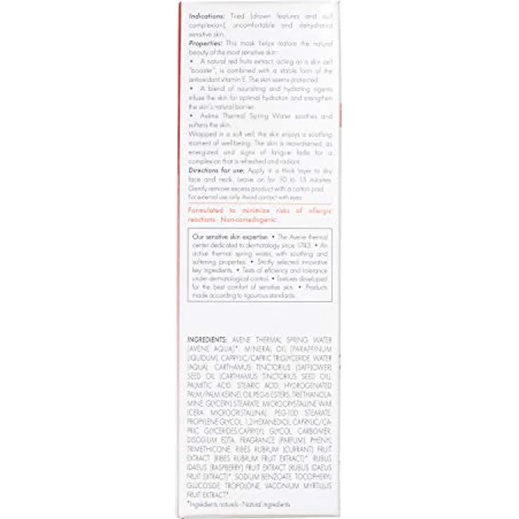 Avène Les Essentiels beruhigende Maske 50 ml, für empfindliche Haut geeignet – Bild 4