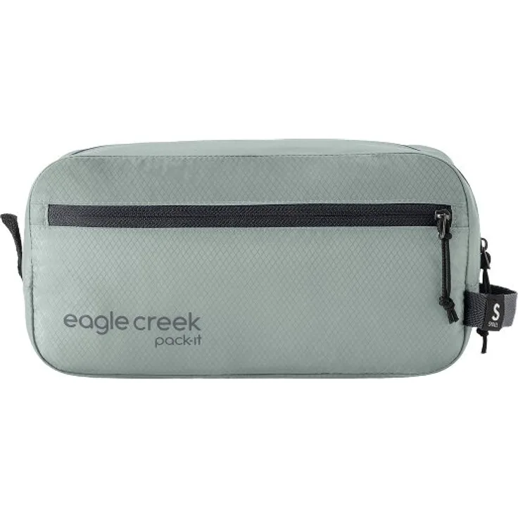 Eagle Creek Pack-It Kulturbeutel S, silberfarben, 25.5 cm x 8 cm x 13 cm, 100% Polyester