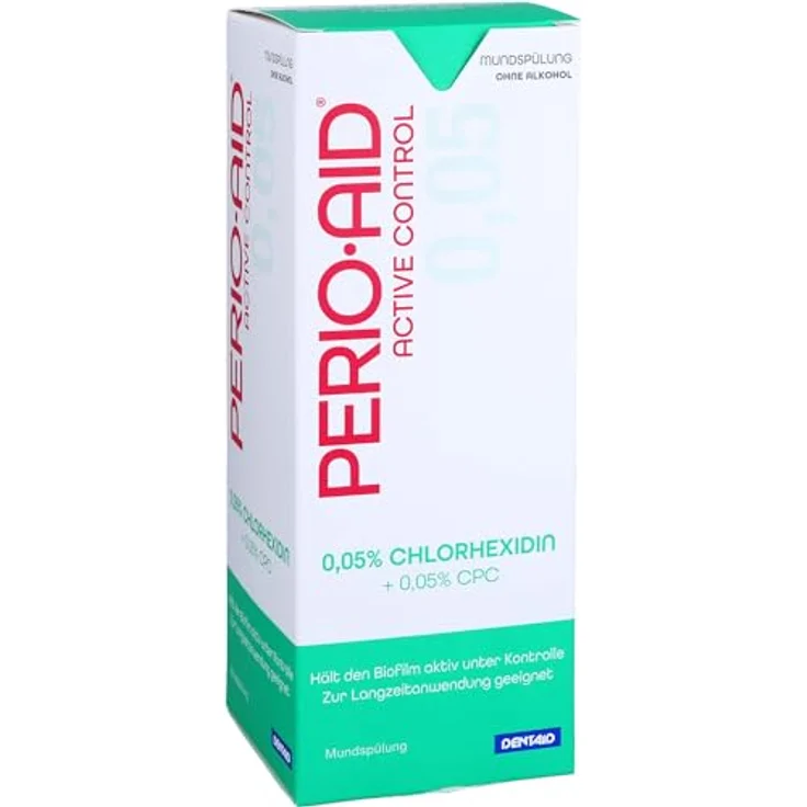 Dentaid Perio Aid Active Control Mundspülung 500 ml – Bild 5