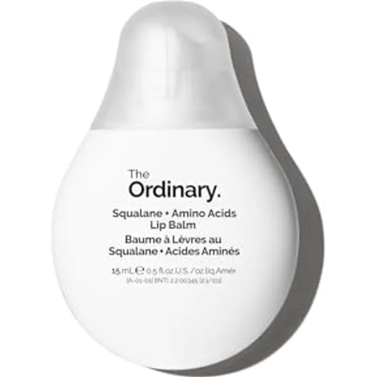 The Ordinary Squalane + Amino Acids Lip Balm, 15ml - Feuchtigkeitsspendende Lippenpflege zur Unterstützung der Hautbarriere, für alle Hauttypen