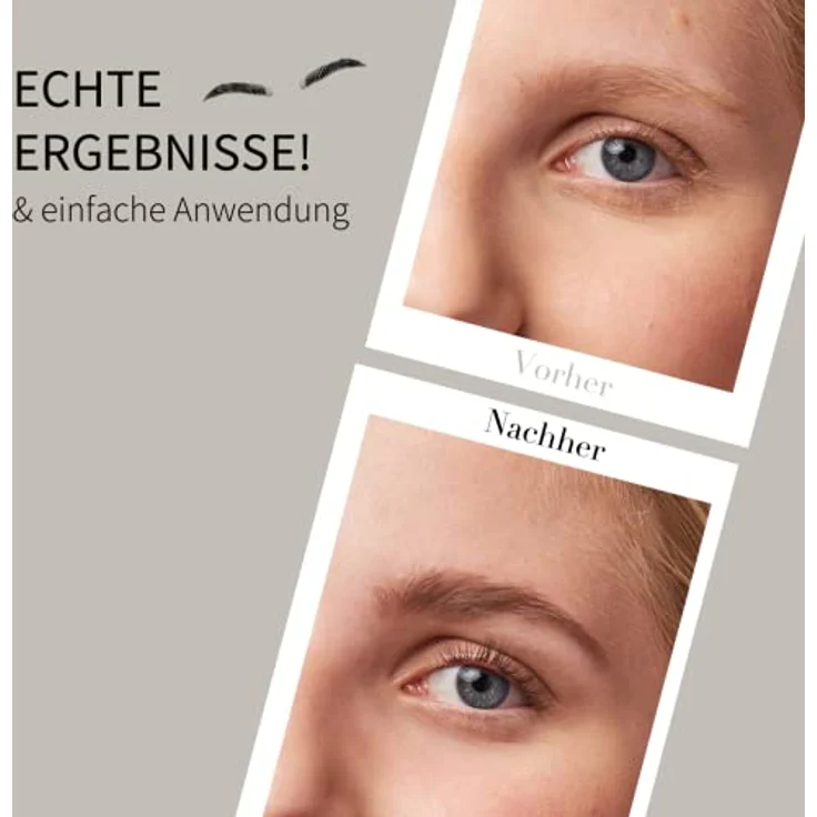 Fleeky Fleeky Brow Tint Kit, Augenbrauenfarbe in Braun für intensiven Look, wasser- und wischfest, vegan, 15ml Tint, 10ml Gel Oxidant – Bild 2