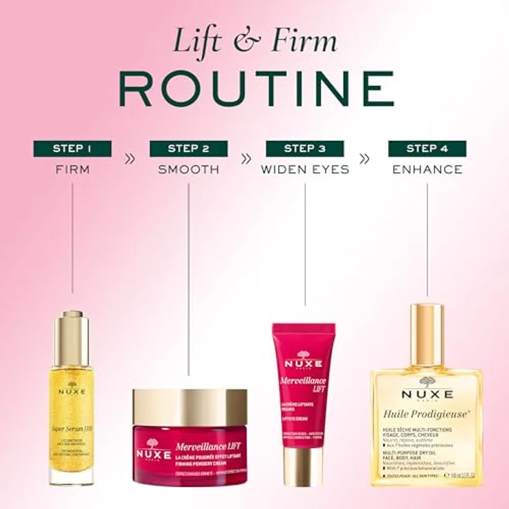 NUXE Merveillance LIFT La Creme Poudree Effet Liftant Tagescreme 50 ml – Bild 6