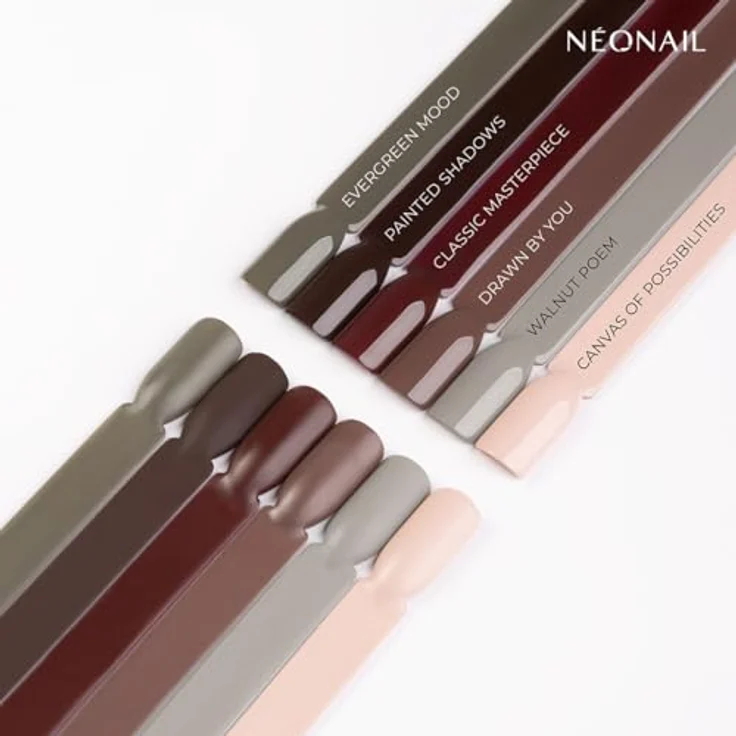 NÉONAIL UV Nagellack 7,2 ml, Olivgrün „Evergreen Mood“, stark pigmentierter UV-Lack für langanhaltende Maniküre bis zu 21 Tage – Bild 4