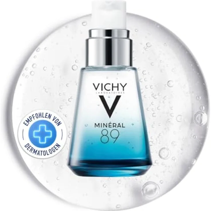 Vichy feuchtigkeitsspendendes Serum Mineral 89 mit Hyaluronsäure 30 ml, mit pflegender Wirkung – Bild 2