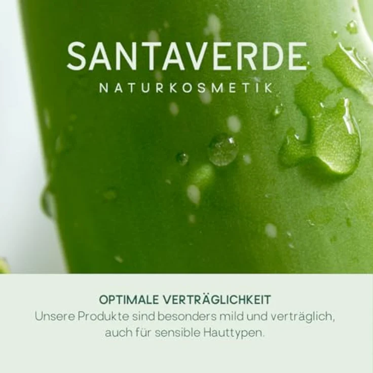 Santaverde Aloe Vera Creme Medium ohne Duft 30 ml Tagespflege – Bild 8