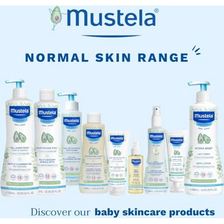 Mustela Bebe gel Lavant Doux 750 ml – Bild 6