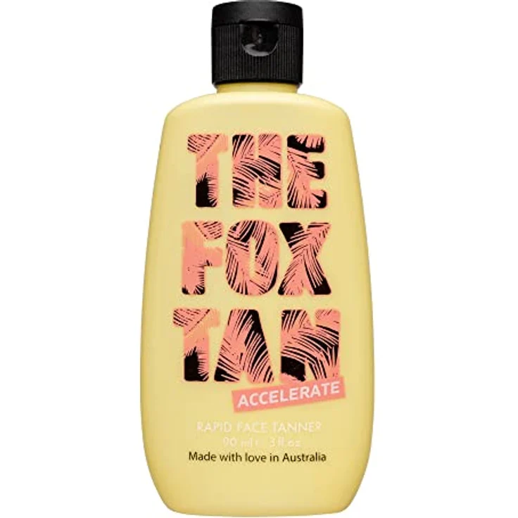 The Fox Tan - Rapid Face Tanner - Bräunungsbeschleuniger ohne Selbstbräuner für das Gesicht, für Sonne und Solarium, vegan und tierversuchsfrei, 90 ml – Bild 1