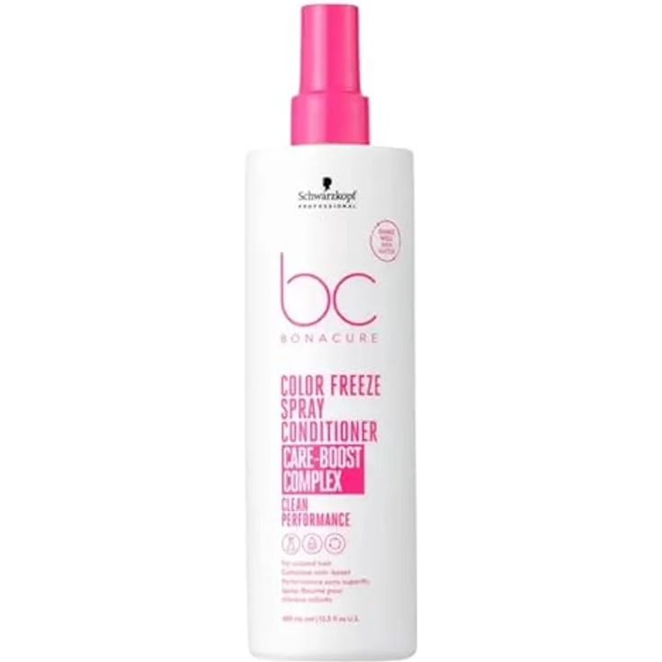 Schwarzkopf Professional BC Color Freeze Spray Conditioner, 400ml mit Farbschutz und Glanzverstärkung