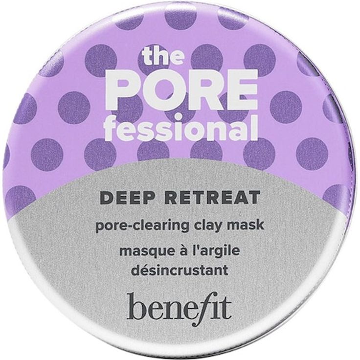 Benefit The POREfessional Deep Retreat, Poren klärende Tonerde Maske für alle Hauttypen, 75 ml