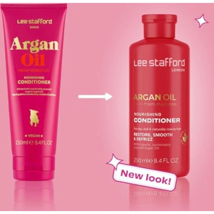 Lee Stafford ArganOil Nourishing Conditioner, feuchtigkeitsspendend mit luxuriösem Arganöl, 200ml – Bild 5