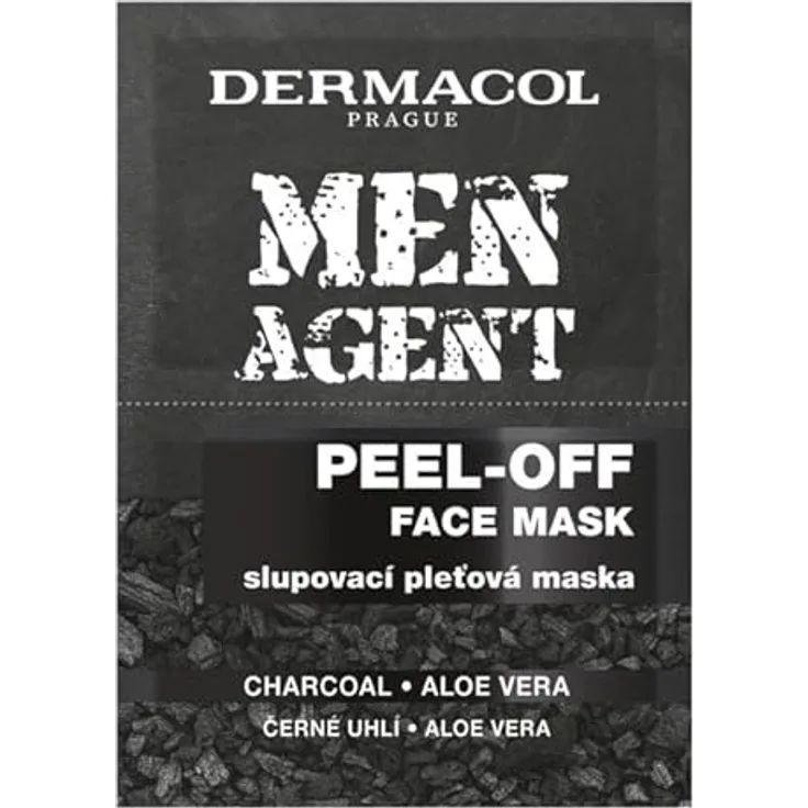 Dermacol Reinigungs- und Peelingmasken, 2 x 7,5 ml, ideal für Herren