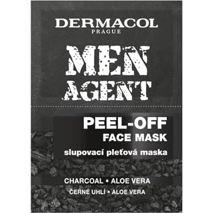 Dermacol Reinigungs- und Peelingmasken, 2 x 7,5 ml, ideal für Herren