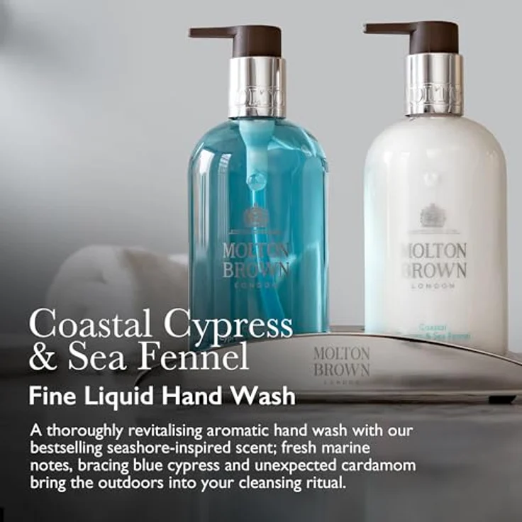 Molton Brown Coastal Cypress & Sea Fennel Fine Liquid Hand Wash 300 ml für Alle Hauttypen geeignet – Bild 2