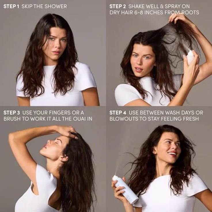 Ouai Super Dry Shampoo Cape Town, Trockenshampoo mit Reisstärke und Mikrostärke, 127 g – Bild 7