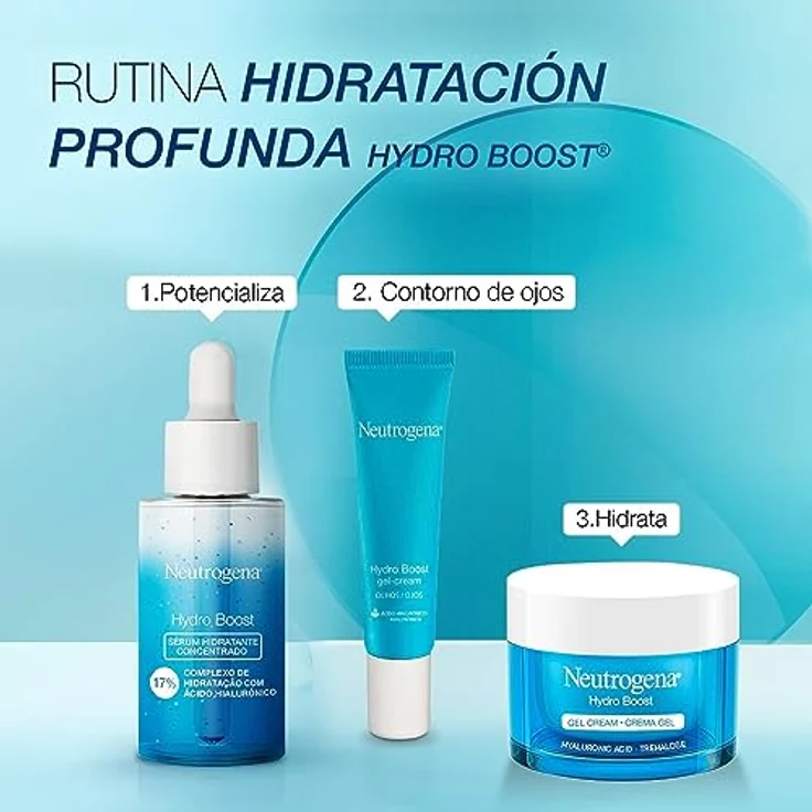 Neutrogena Hydro Boost Crema En Gel 50Ml - Feuchtigkeitsspendende Creme für strahlende Haut – Bild 5