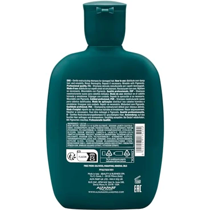 ALFAPARF MILANO Semi DI Lino Shampoo 250 ml, mehrfarbig – Bild 2