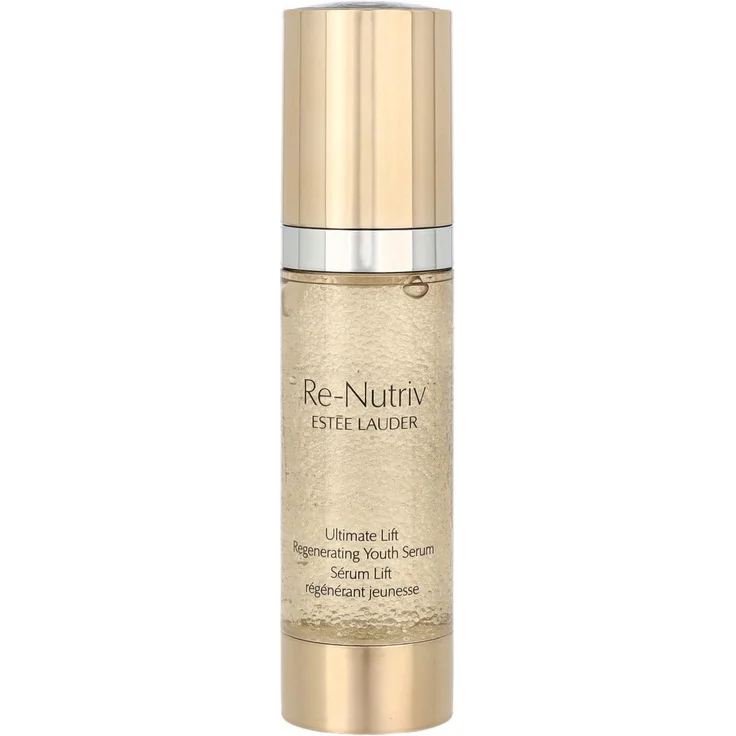 Estée Lauder Re-Nutriv Ultimate Lift Regenerating Youth Serum, Gesichtsserum, 30 ml, tief eindringende Feuchtigkeitspflege für strahlendes Aussehen