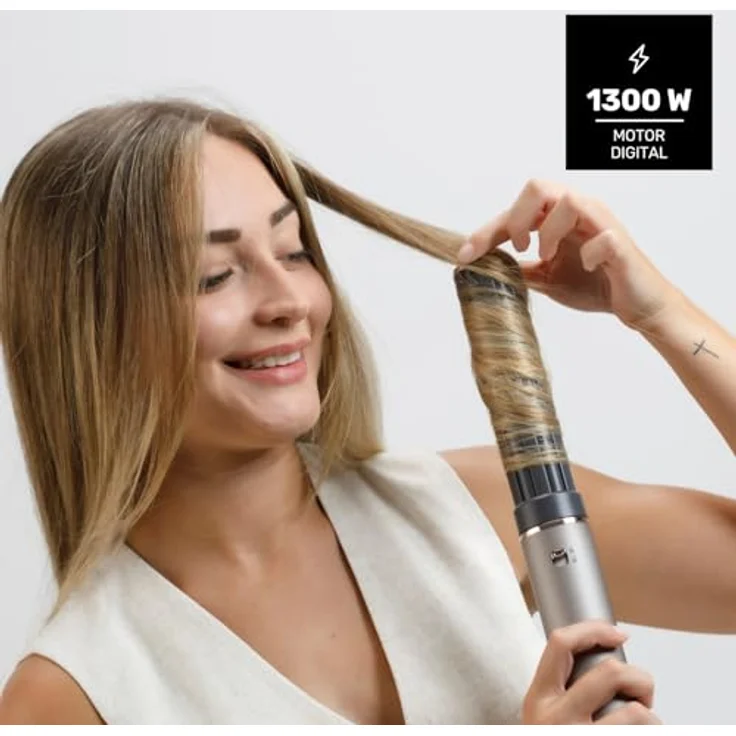 Taurus Airwave Digital Pro Lockenstab, professionelles Haarstylinggerät mit digitaler Temperaturregelung – Bild 4