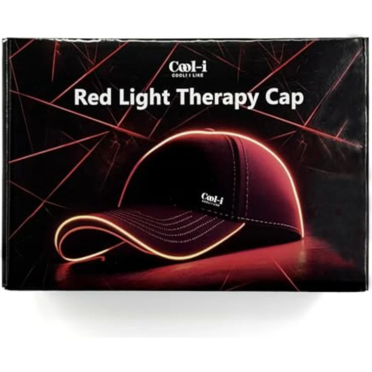 COOL-i ® Infrarotlampe Rotlicht-Haarwuchshaube, kabellos mit 158 LEDs, Infrarot- & Blaulichttherapie für die Kopfhaut, wiederaufladbar, Timer, für Männer & Frauen – Bild 2