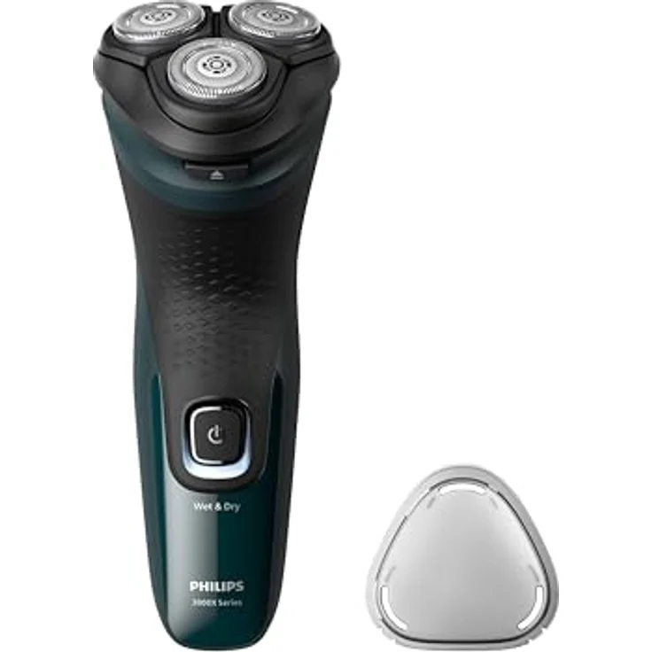 Philips S3000x Rasierer, SkinProtect Technologie, Nass- und Trockenrasur, One Size – Bild 2