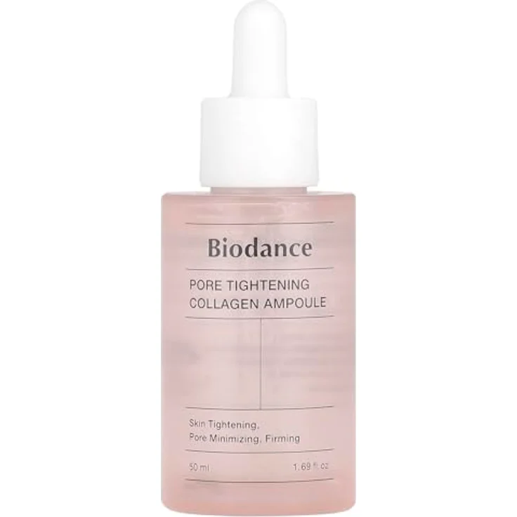 Biodance Pore Tightening Collagen Ampoule, festigendes Hautserum zur Verfeinerung der Poren, 50 ml, feuchtigkeitsspendend und alterungshemmend – Bild 1