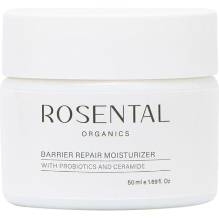 Rosental Organics Barrier Repair Moisturizer, Gesichtscreme für Mischhaut mit Ceramiden und Probiotika, 50 ml
