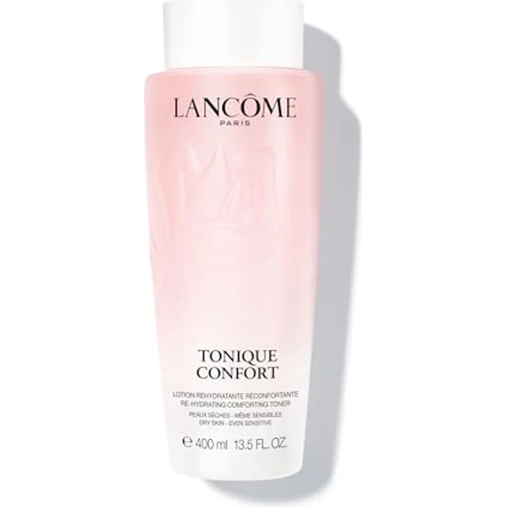 Lancôme Tonique Confort Re-Hydrating Comforting Toner, 400 ml, mit Hyaluronsäure und Centifolia-Rosenwasser zur intensiven Feuchtigkeitspflege – Bild 2