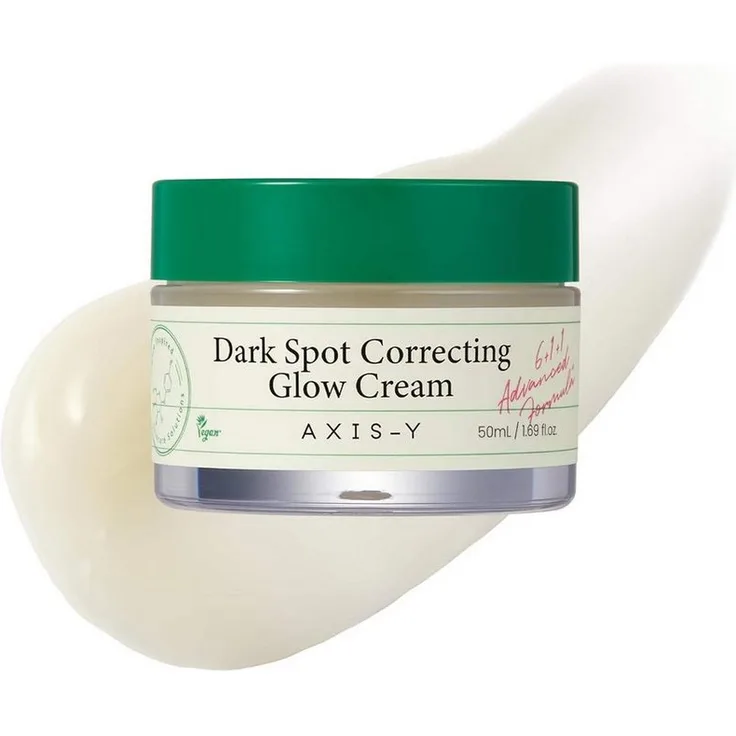 AXIS-Y Dark Spot Correcting Glow Cream, Intensive Pflege gegen dunkle Flecken, 50 ml, für strahlenden Teint