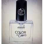 alverde NATURKOSMETIK Nagellack Color & Care 10 Top & Base Coat, 10 ml