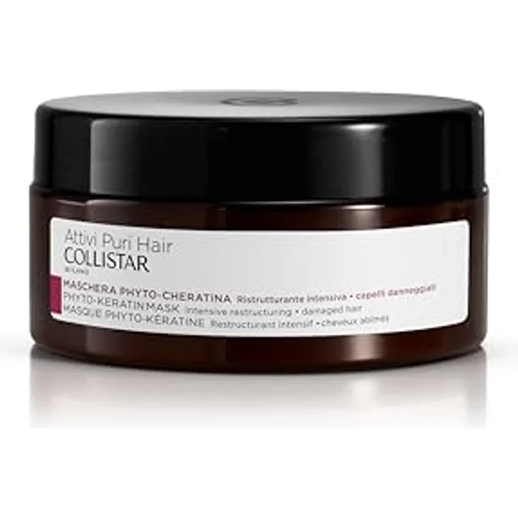 Collistar Phytokeratin Maske, Intensive Restrukturierende Wirkung für Geschädigtes und Sprödes Haar, 200 ml – Bild 1