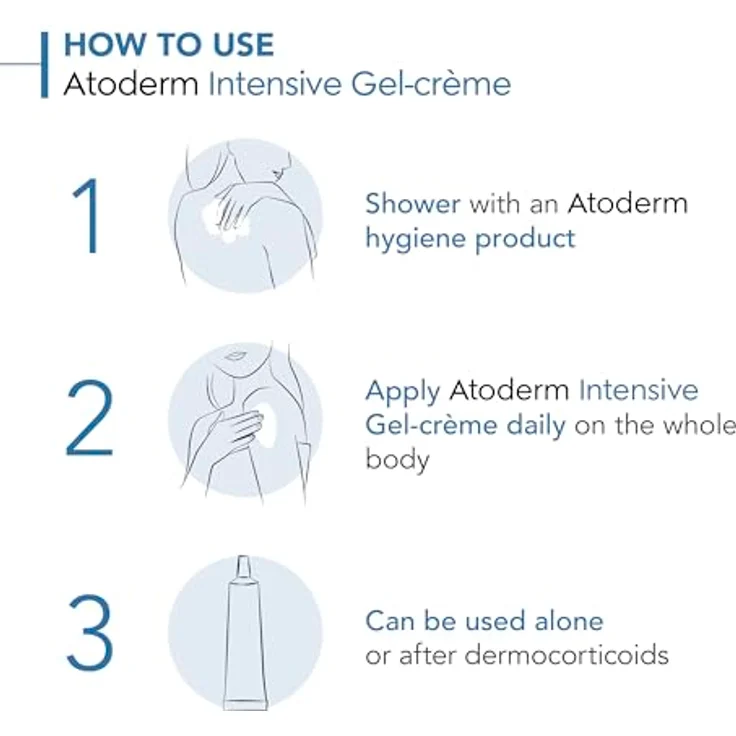 Bioderma Bioderma Atoderm Intensive Gel-Creme Bodylotion 200 ml – Bild 4