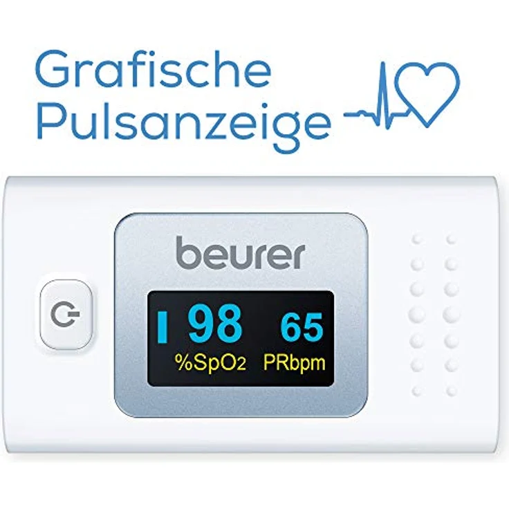 PO 35 Pulsoximeter Ermittlung der Herzfrequenz und arteriellen Sauerstoffsättigung Pulsmesser – Bild 5