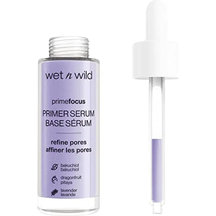 Wet n Wild Prime Focus, aufhellendes Gesichtsserum, spendet Feuchtigkeit und verfeinert die Poren, 30 ml – Bild 1