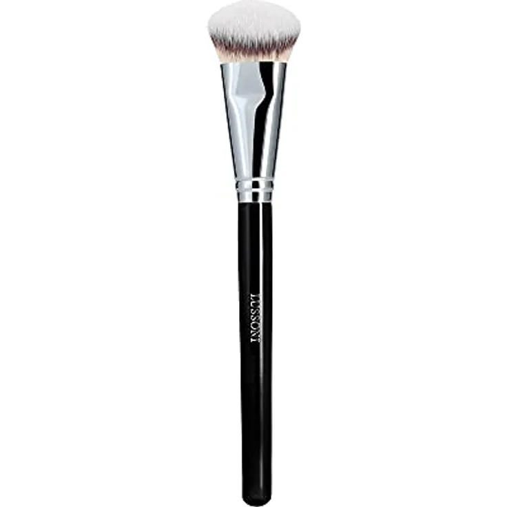 T4B LUSSONI 100 Series Professionelle Make-up-Pinsel für Foundation, Concealer, für Flüssig- und Cremekosmetik, Rund, Flach, Abgewinkelt, Konisch und Kabuki (PRO 142 abgewinkelte Grundierungsbürste)