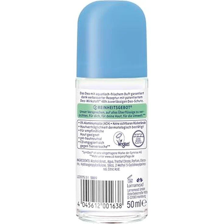 CD Deo Roll-on Große Freiheit, 50 ml, 6er Pack (6 x 0.05 l) - Lang anhaltende Frische, 24 Stunden Schutz, ohne Aluminiumsalze – Bild 3