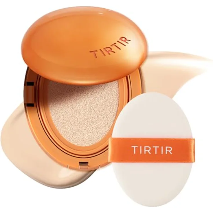 TIRTIR Mask Fit AI Fliter Cushion (mini) langanhaltendes Make-up mit Matt-Effekt, Farbton 17N Vanilla, 4.5 g