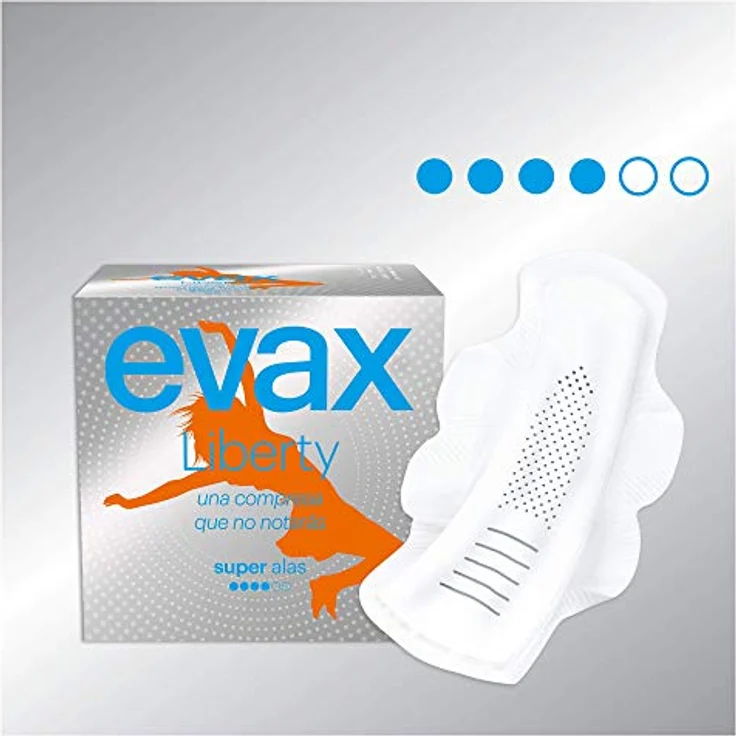 Evax Liberty compresas super mit Flügel 10 Stück Damenbinden – Bild 8