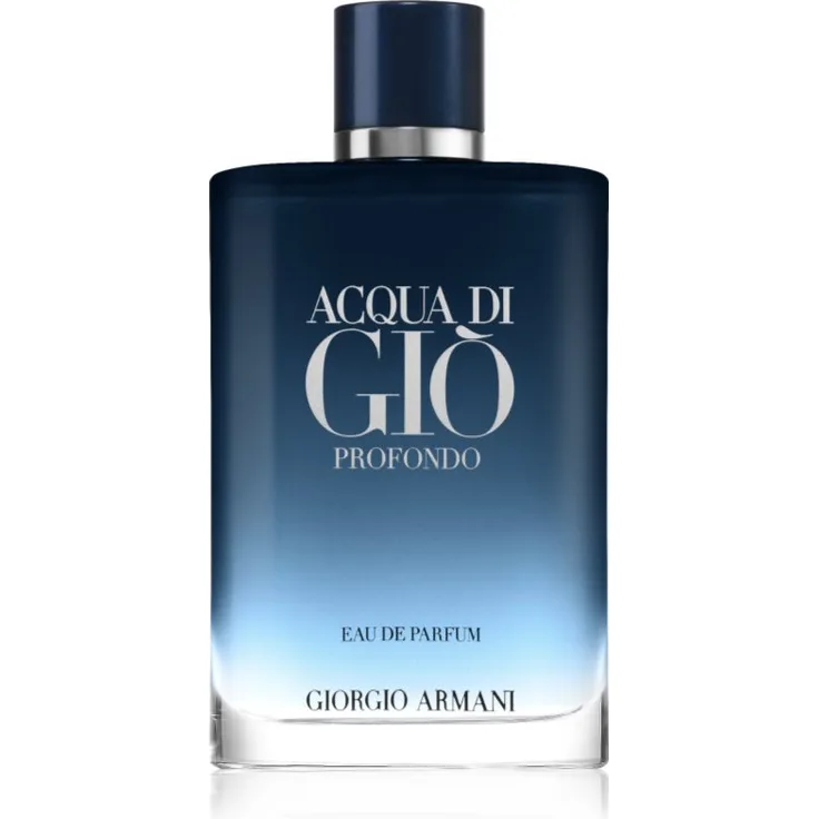 Armani Acqua di Giò Profondo, Eau de Parfum nachfüllbar für Herren, 200 ml, frischer und zeitloser Duft